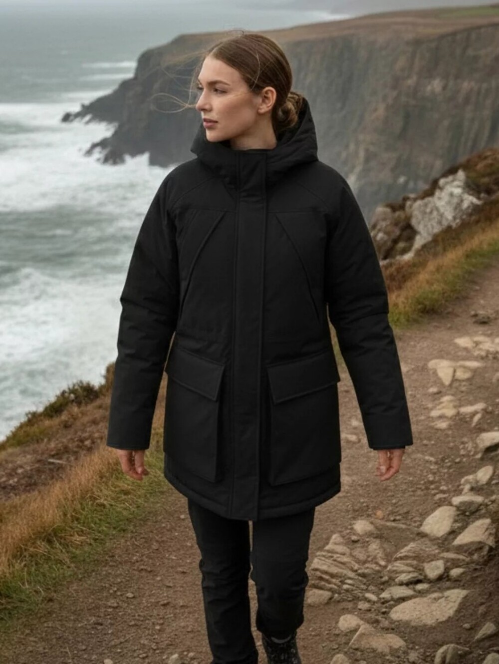 Roots Winter Goose Down Parka Jacket
